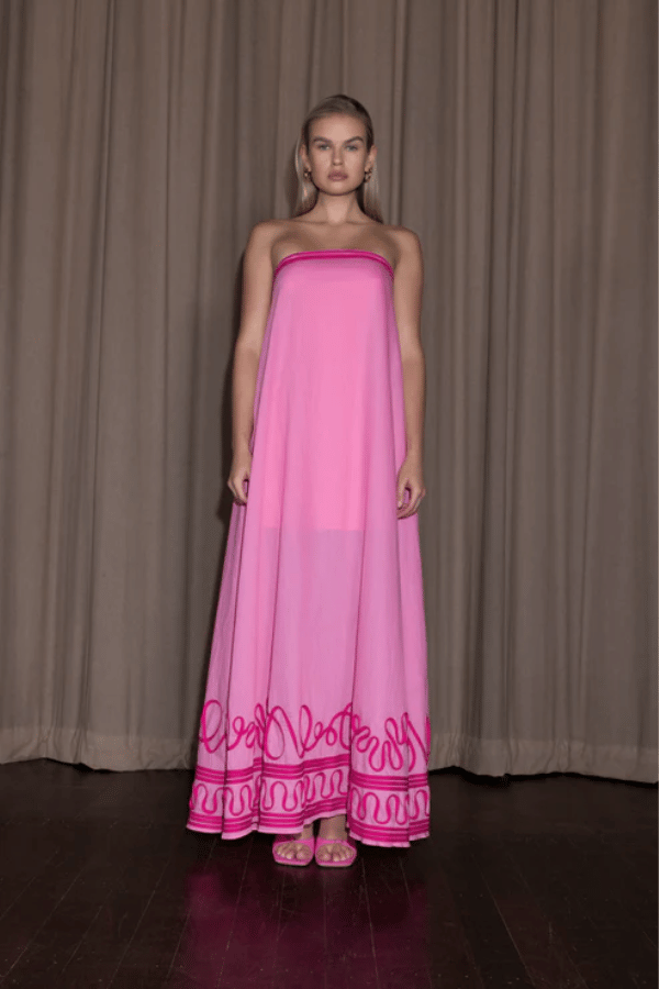 The Wolf Gang | Casella Maxi Dress Candy | Girls with Gems