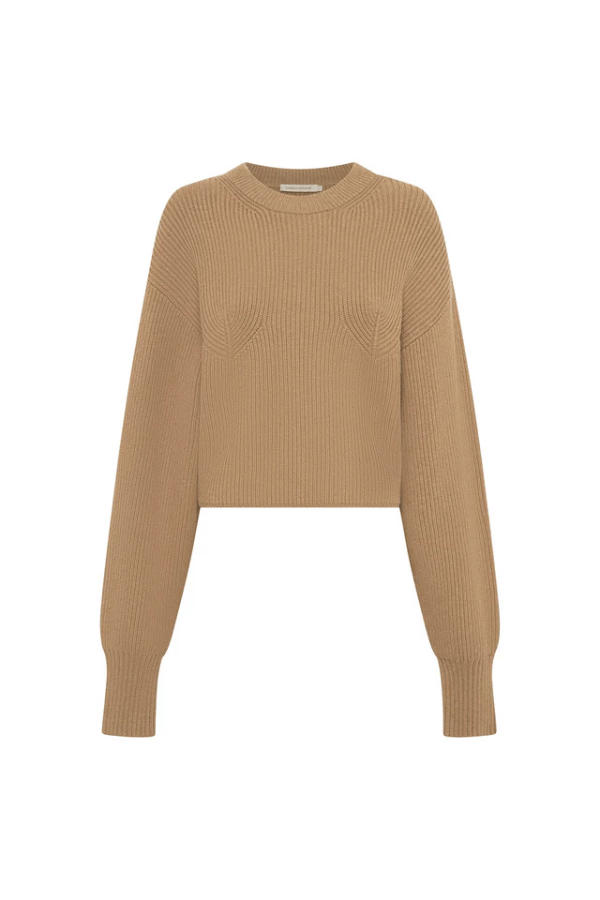 Camilla and Marc | Aurelia Sweater Camel | Girls with Gems