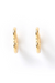 Arms Of Eve | Sweetheart Gold Earrings Large | Girls with Gems