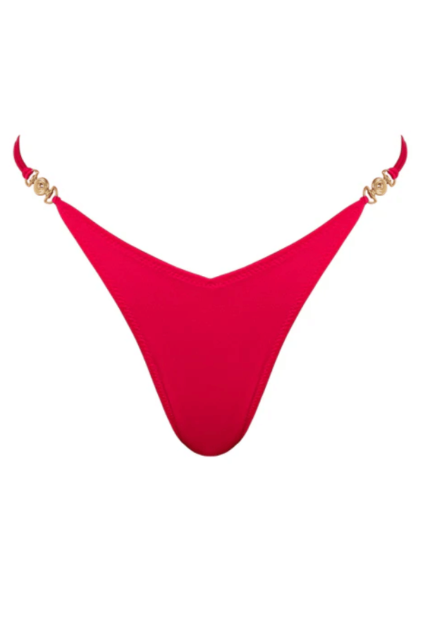 Sommer Swim | Lia Magenta Brazilian Bikini Bottoms | Girls with Gems