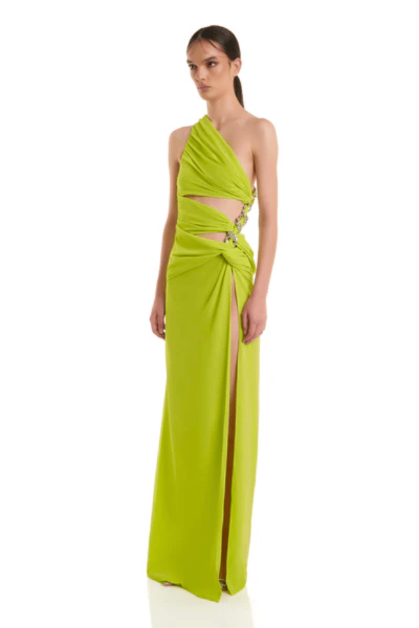 Eliya The Label | Arabella Gown Green | Girls With Gems