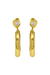 Mountain and Moon | Gaia Earrings Gold | Girls with Gems