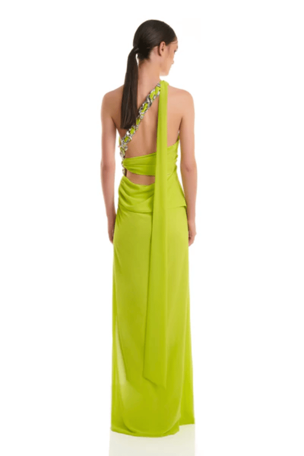 Eliya The Label | Arabella Gown Green | Girls With Gems