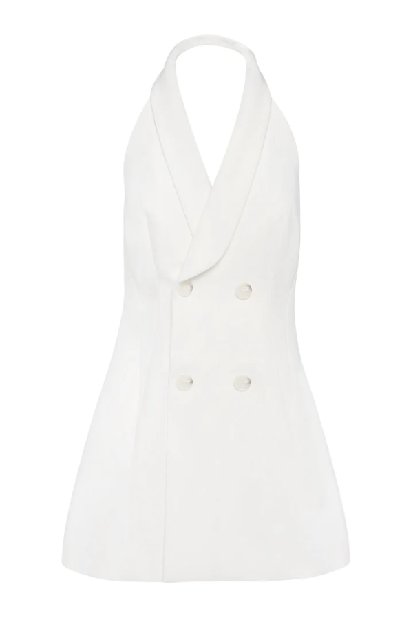 Mossman | Veredian Mini Dress White | Girls with Gems