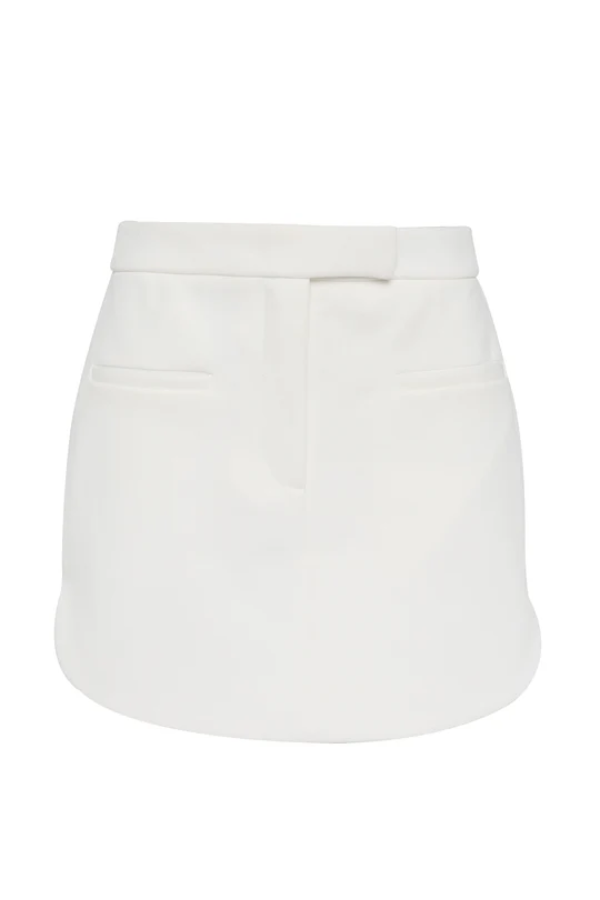 Mossman | Lourdes Mini Skirt Natural | Girls With Gems