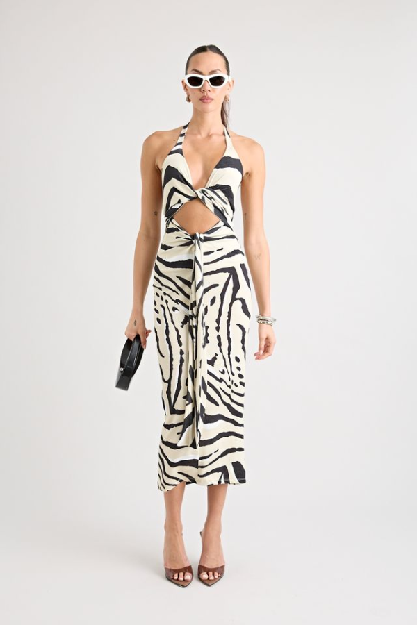 Pfeiffer | Toca Dress In Burbank Rationale Dress Zebra | Girls with Gems