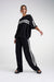 Summi Summi | Knit Pants Black/Cream Stripe | Girls with Gems