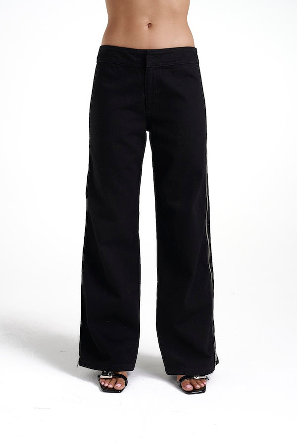 Summi Summi | Zip Jeans Black Denim | Girls with Gems