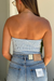 Sneaky Link | Rex Tube Top Blue | Girls with Gems