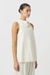 Camilla and Marc | Halston High Neck Top Ivory | Girls with Gems