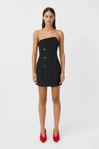 Womens CAMILLA AND MARC black Mikhail Tailored Mini Dress