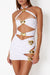 Cin Cin | Diamond Heart Cut Out Swimsuit Pearl | Girls with Gems