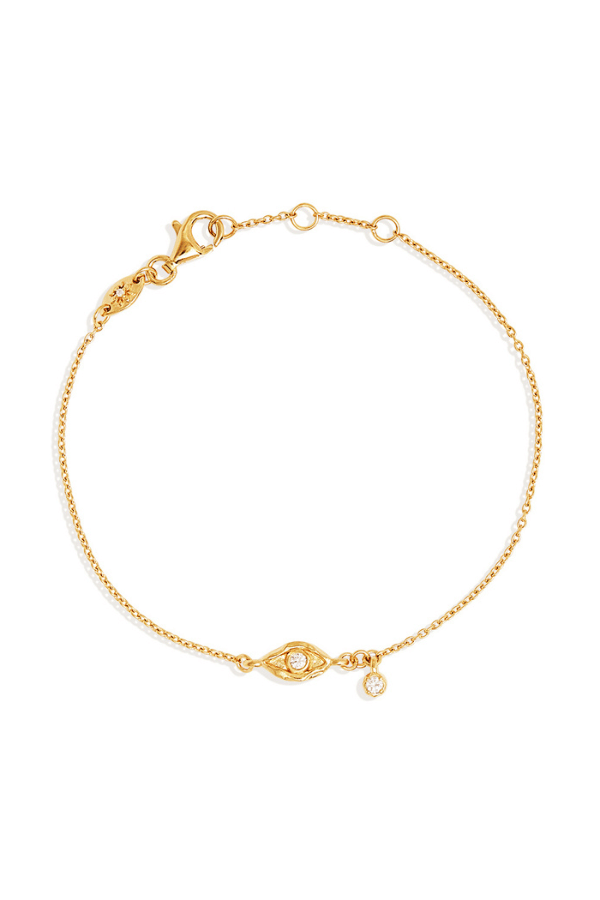 14k Solid Gold Fly With Me Bracelet – by charlotte