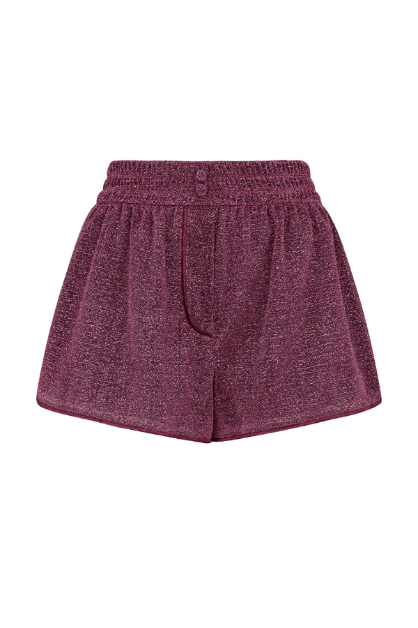 Oséree | Lumiere Shorts Aubergine | Girls with Gems