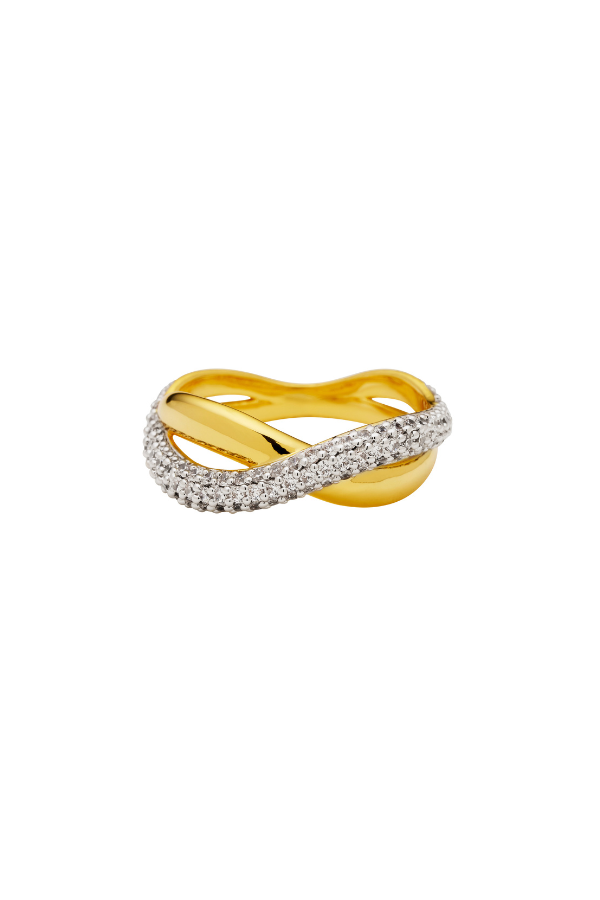 Amber Sceats | Mateo Ring Gold Plated | Girls with Gems