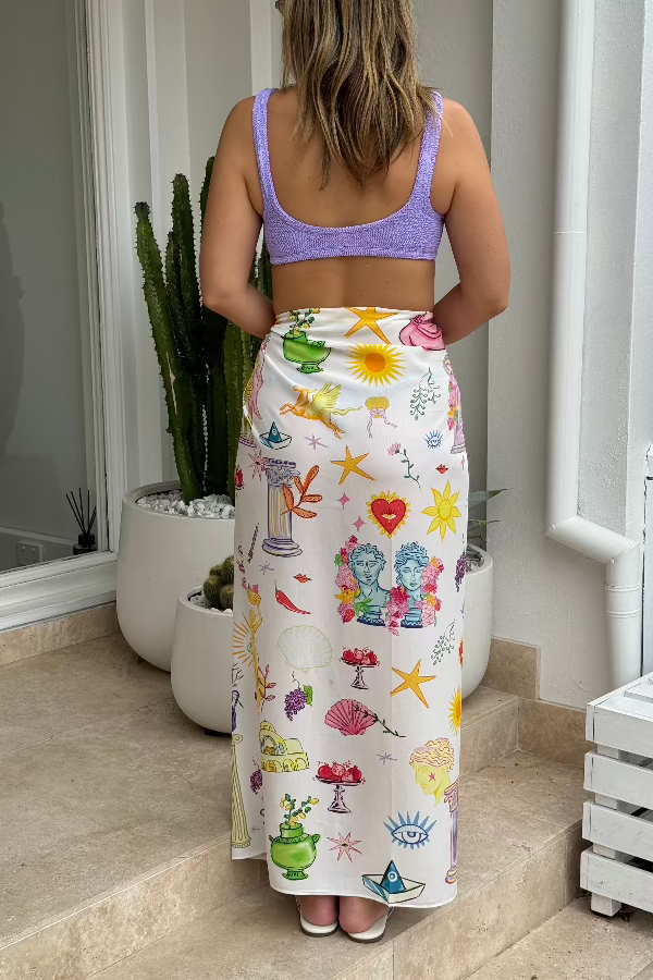 Sneaky Link | Greco Disco Exclusive Sarong | Girls With Gems