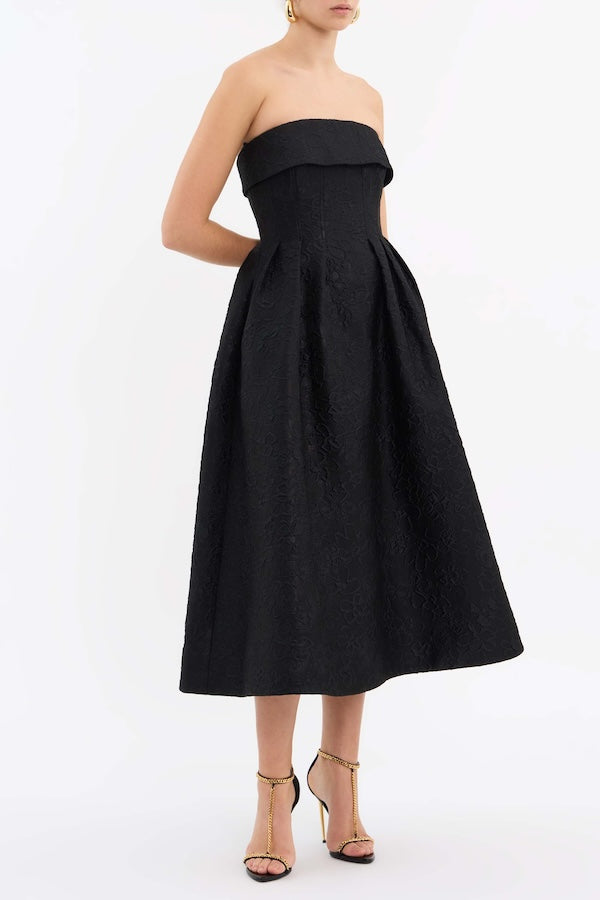 Esther Midi Dress Black