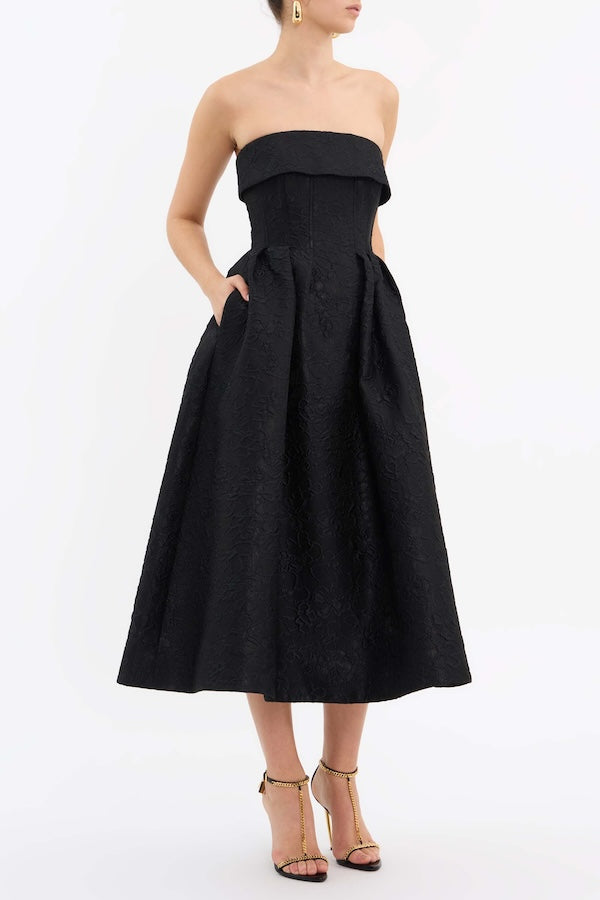 Esther Midi Dress Black