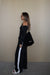 Sneaky Link | Issy Long Sleeve Top Black | Girls With Gems