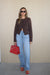 Sneaky Link | Frances Cardigan Chocolate | Girls With Gems