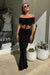 Pfeiffer | Angello Maxi Dress Black | Girls with Gems