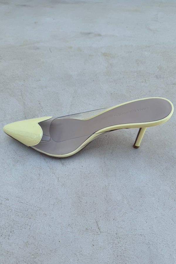 Lana Wilkinson | Raquel Heel Yellow | Girls With Gems 