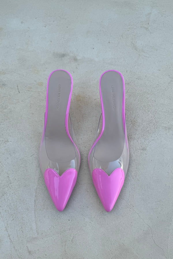 Lana Wilkinson | Raquel Heel Pink | Girls With Gems 