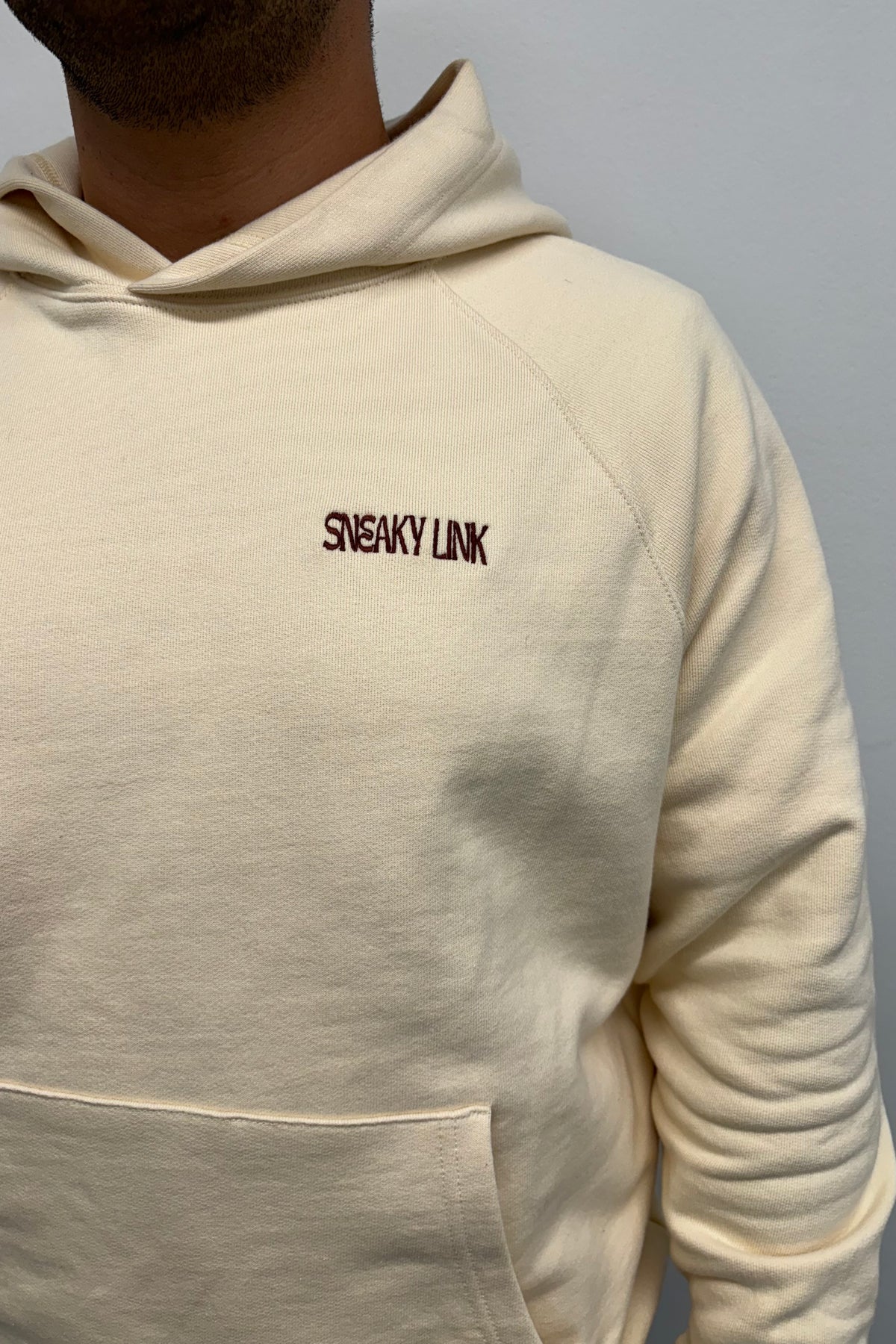 Sneaky Link | Limited Edition Men’s Hoodie Cream | Girls With Gems