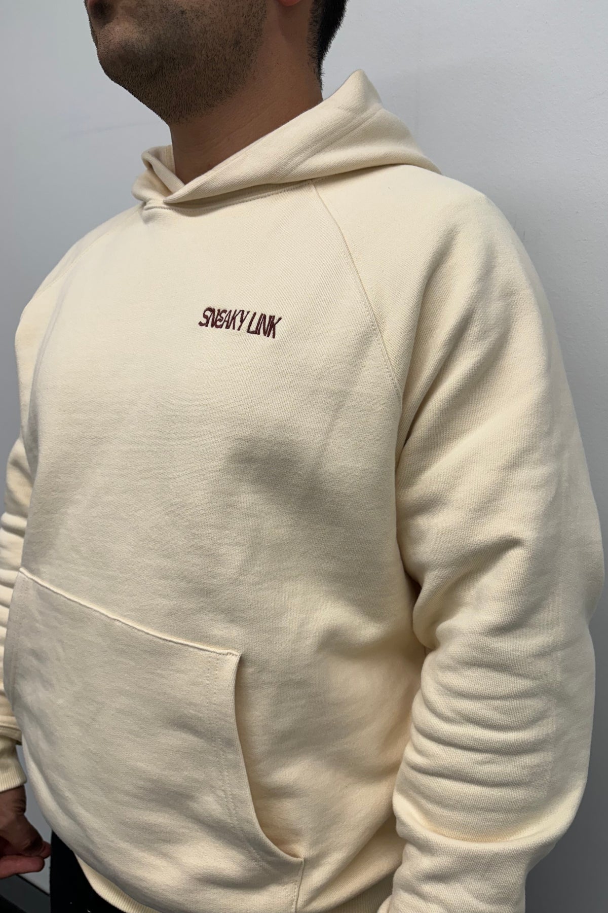 Sneaky Link | Limited Edition Men’s Hoodie Cream | Girls With Gems