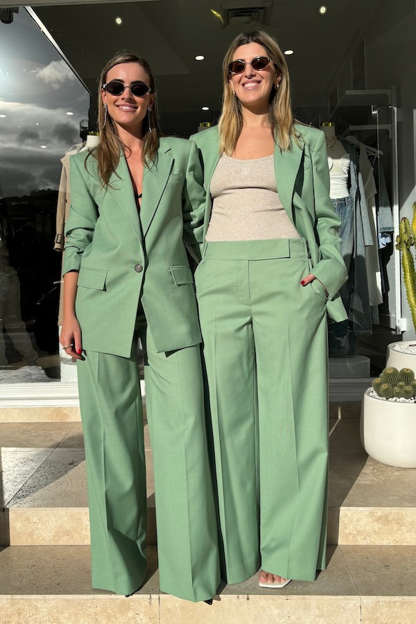 Camilla and Marc | Flora Blazer Light Eucalyptus | Girls with Gems