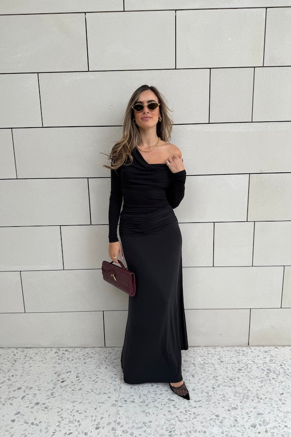 Sneaky Link | Hunter Maxi Skirt Black | Girls with Gems