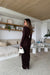 Sneaky Link | Caterina Midi Dress Chocolate | Girls With Gems