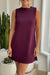 Onte | Selena Button Tunic Plum | Girls with Gems