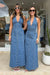 Camilla and Marc | Cascadia Denim Dress Classic Blue | Girls with Gems