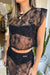 Pfeiffer | Astrid Lace Top Black | Girls with Gems