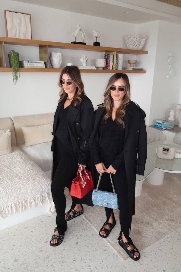 Camilla and Marc | Evans Trench Coat Black | Girls with Gems