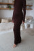 Sneaky Link | Caterina Midi Dress Chocolate | Girls With Gems
