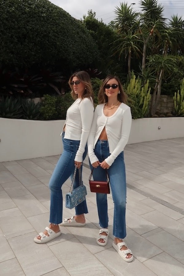 Mother | The Hustler Ankle Fray Grasping At Straws | Girls with Gems