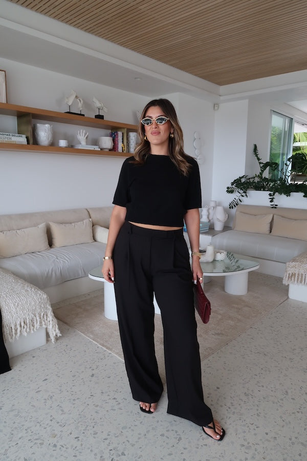 Sneaky Link | Kate Tailored Pant Black | Girls with Gems