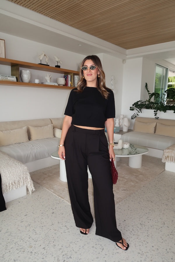 Sneaky Link | Kate Tailored Pant Black | Girls with Gems