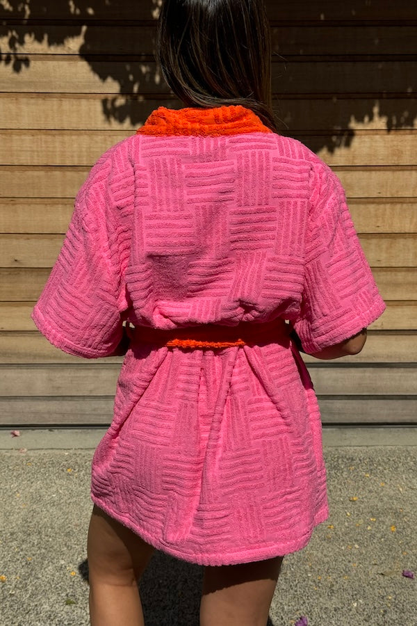 Sneaky Link | Cali Robe Pink/Orange | Girls With Gems