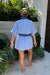 Sneaky Link | Cali Robe Cornflower Blue/Blue | Girls With Gems