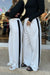 Sneaky Link | Aspen Lounge Pant White/Black | Girls With Gems