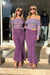 Benni | Yasmin Maxi Dress Violet Orchid | Girls with Gems