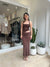 Benni | Gina Maxi Dress Chocolate | Girls with Gems