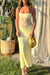 Benni | Gabriel Maxi Dress Lemon Sorbet | Girls with Gems