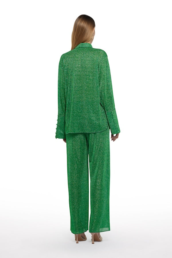 Oséree | Lumiere Pants Emerald Green | Girls with Gems