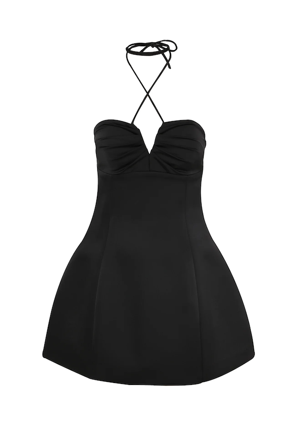 Mossman | Vestige Mini Dress Black | Girls with Gems