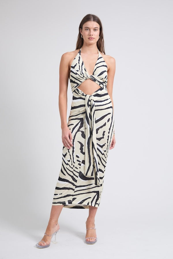 Pfeiffer | Toca Dress In Burbank Rationale Dress Zebra | Girls with Gems