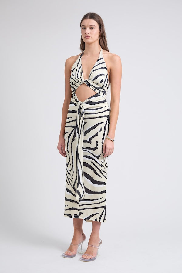 Pfeiffer | Toca Dress In Burbank Rationale Dress Zebra | Girls with Gems